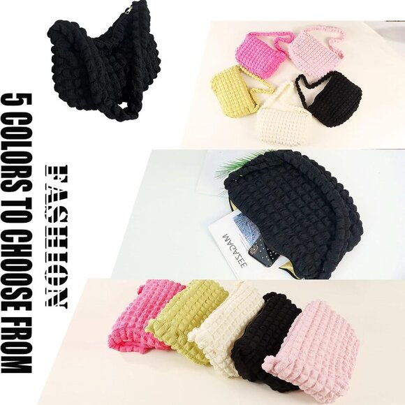 Foldable Travel Bag Nylon Lightweight Tote Large Capacity Daily Use - Picture 5 of 6